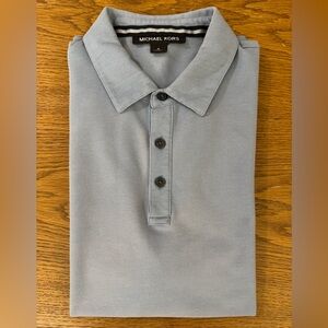 Michael Kors Blue Polo Shirt Classic Design